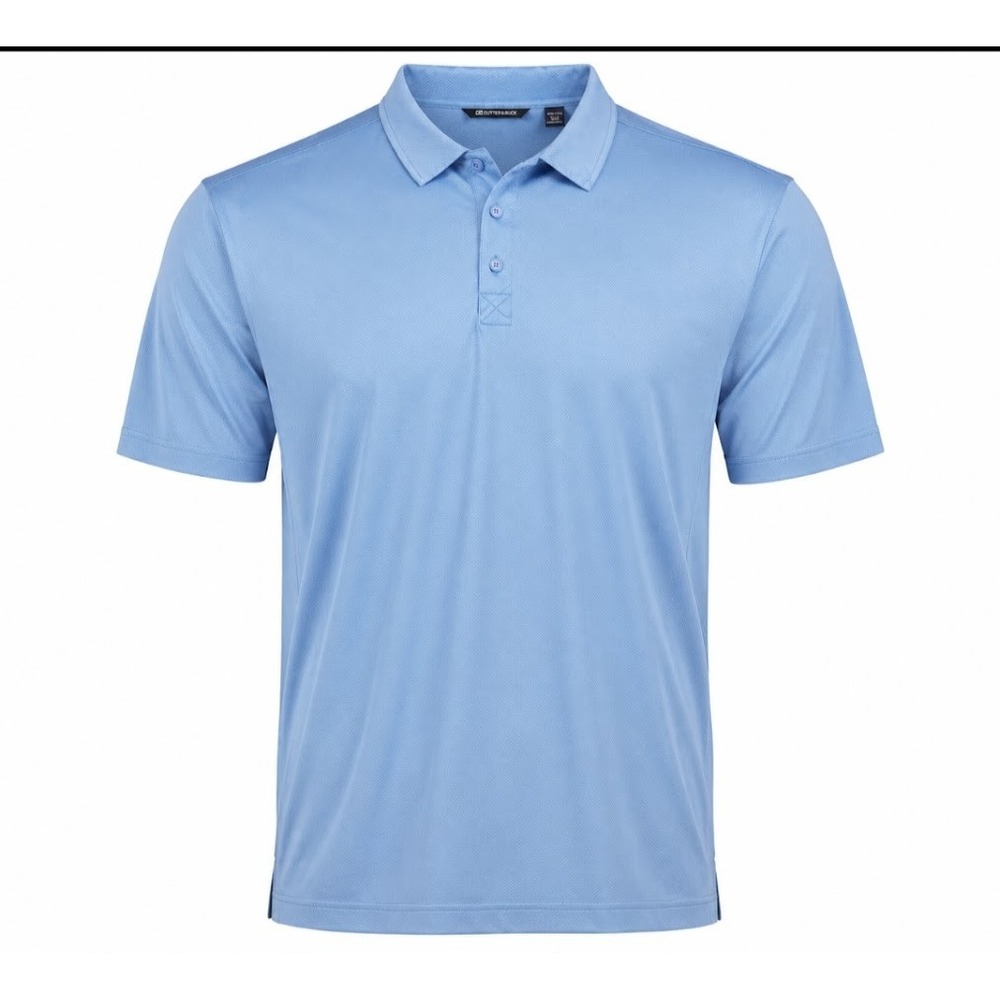 Cutter & Buck Mens 4XB DryTec 50+ Polo Shirt Blue Short Sleeve Golf BCK01127 NEW